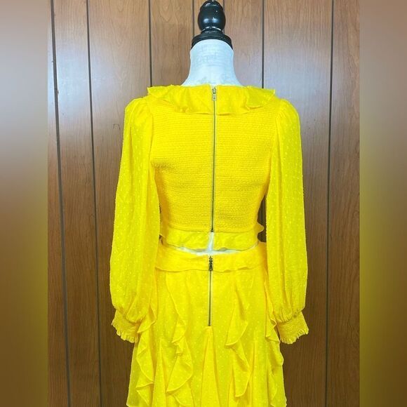 ALICE + OLIVIA Mitzi Cut Out Godet Minidress size 6 - Picture 11 of 16